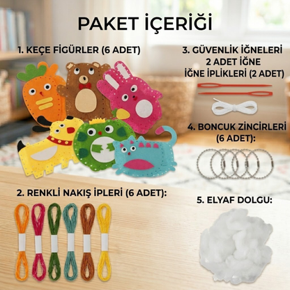 Minik Atölye™ Yaratıcı Dikiş Seti